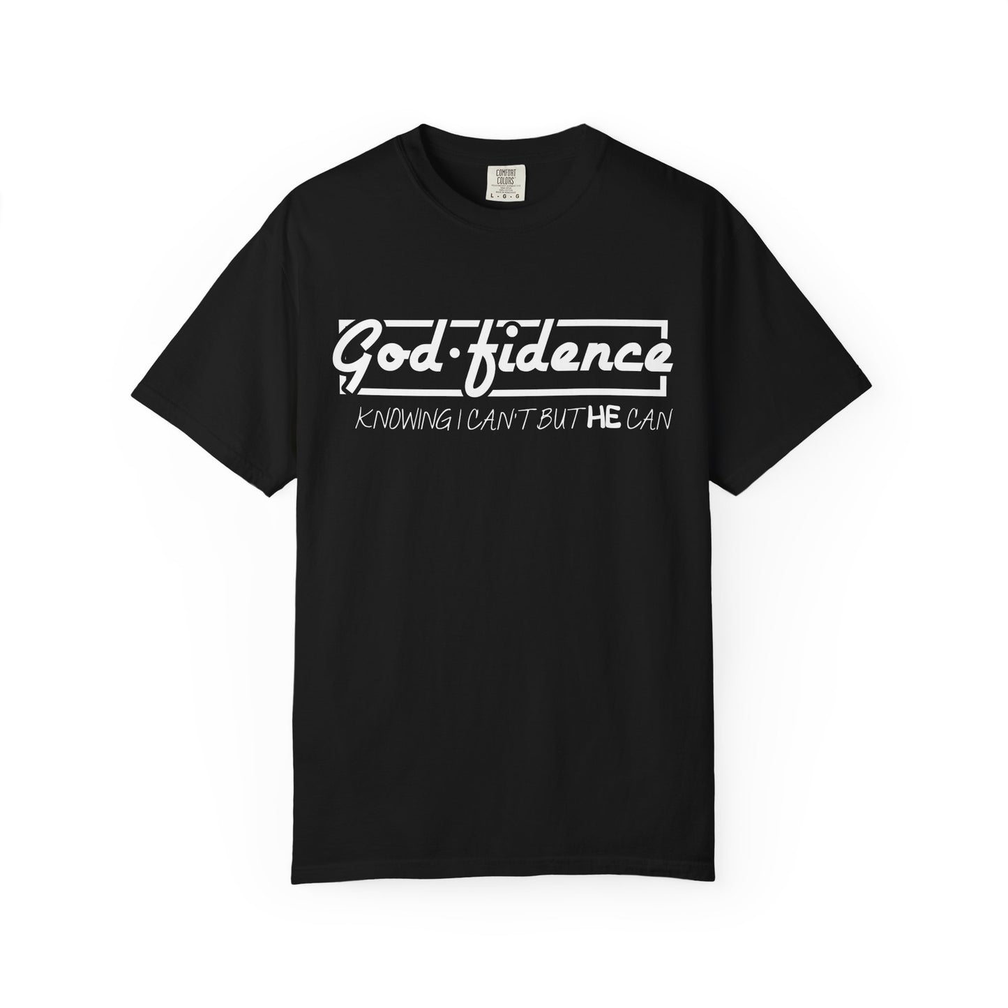 God-fidence Unisex T-Shirt, Motivational Apparel, Faith-Based Gift, Casual Wear, Everyday Inspiration, Perfect for Holidays