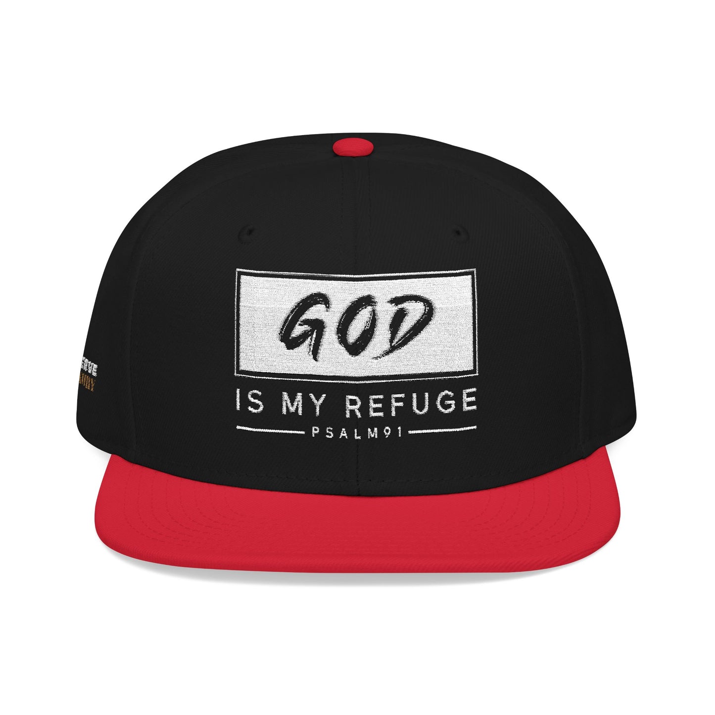 "God Is My Refuge" Snapback Cap