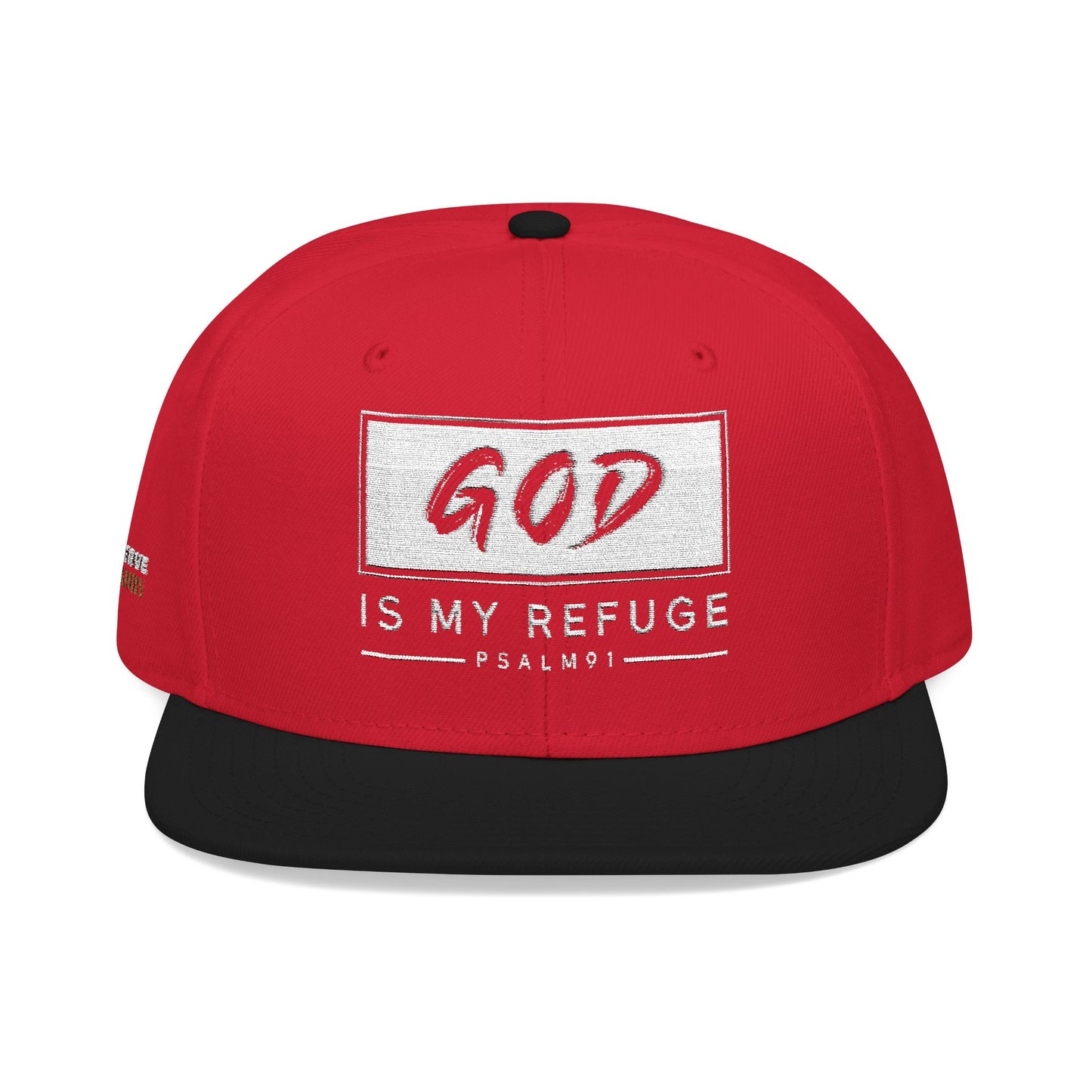 "God Is My Refuge" Snapback Cap