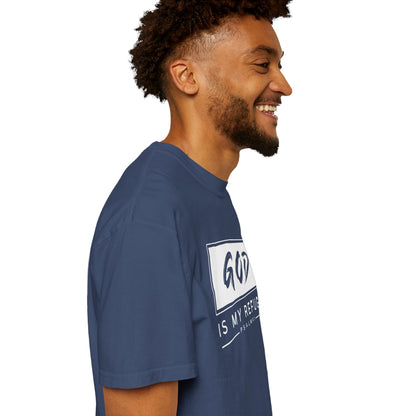 'God is My Refuge' Design - Inspirational Faith Tee