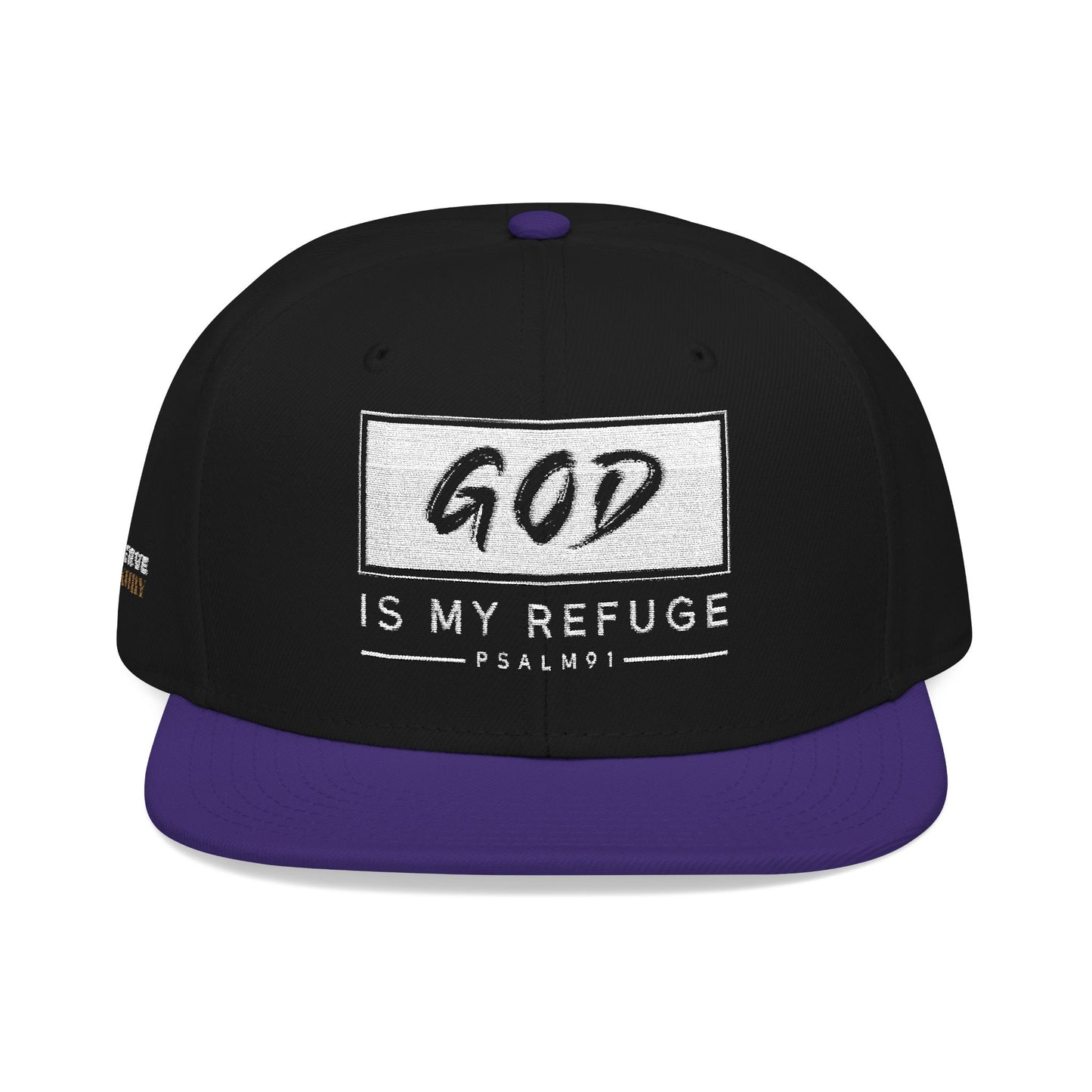 "God Is My Refuge" Snapback Cap