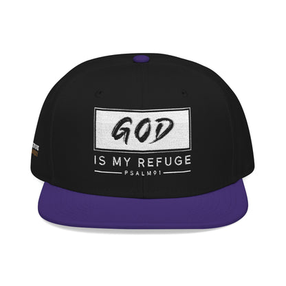 "God Is My Refuge" Snapback Cap