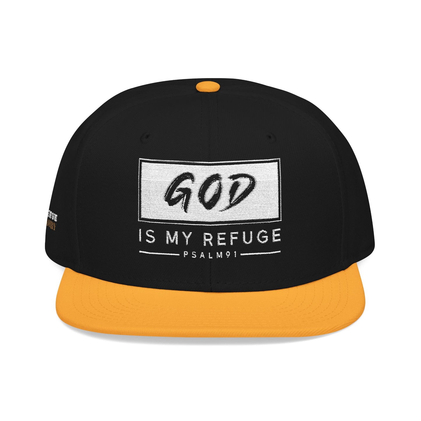 "God Is My Refuge" Snapback Cap