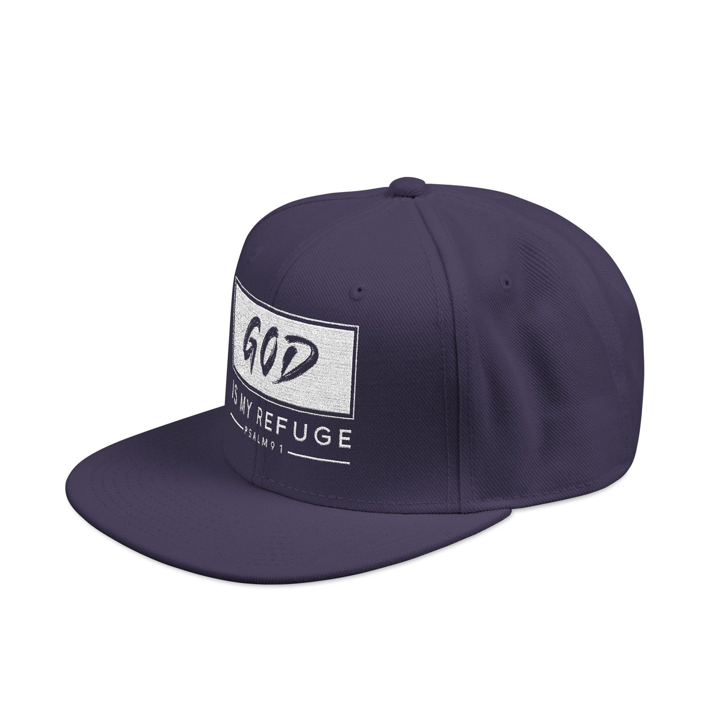 "God Is My Refuge" Snapback Cap