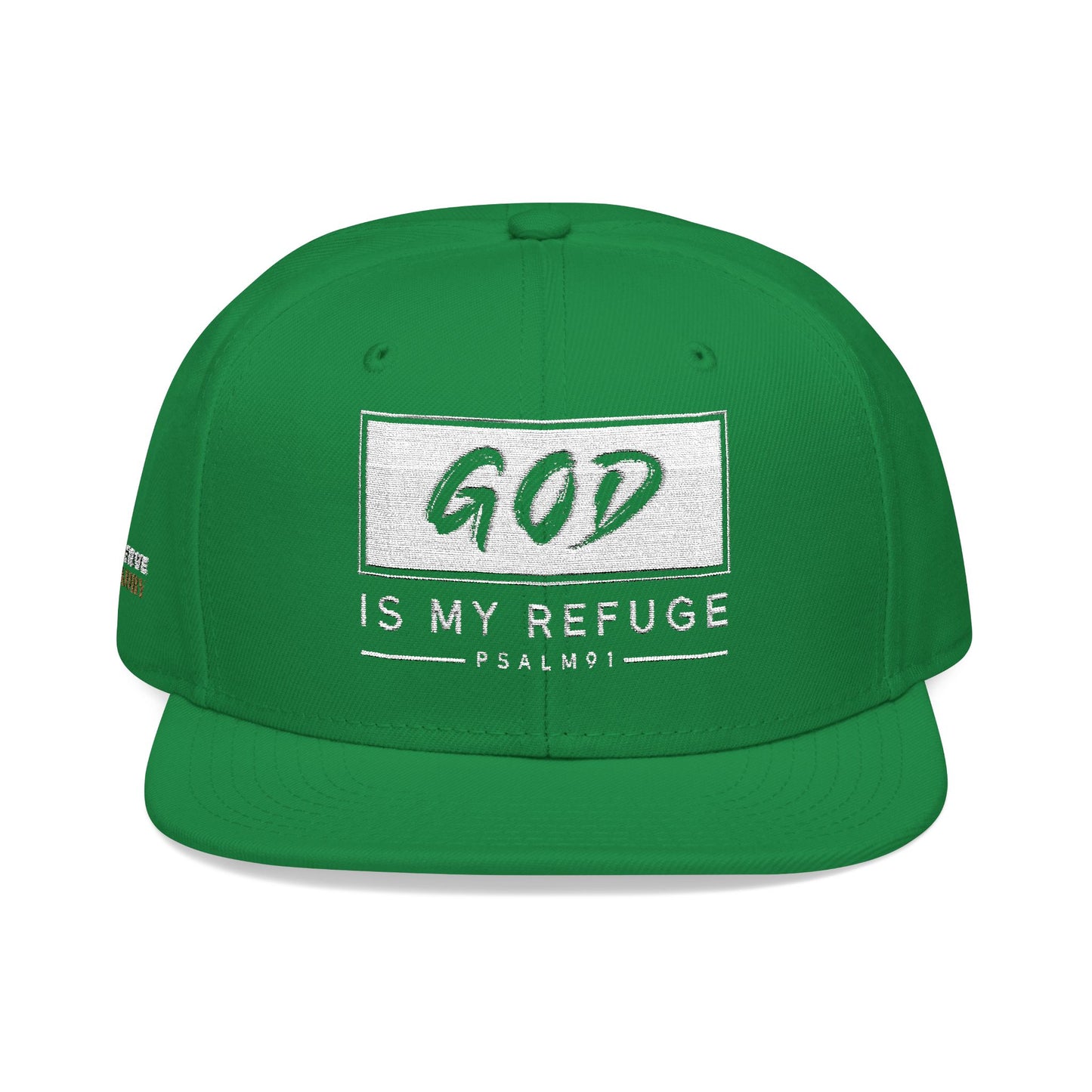 "God Is My Refuge" Snapback Cap