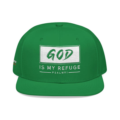 "God Is My Refuge" Snapback Cap