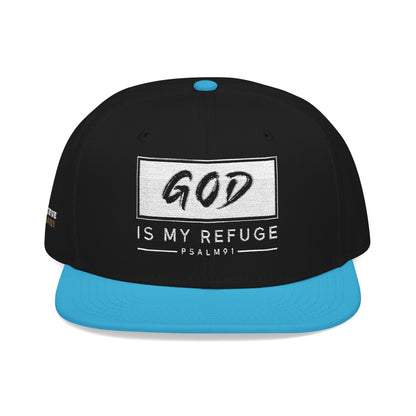 "God Is My Refuge" Snapback Cap