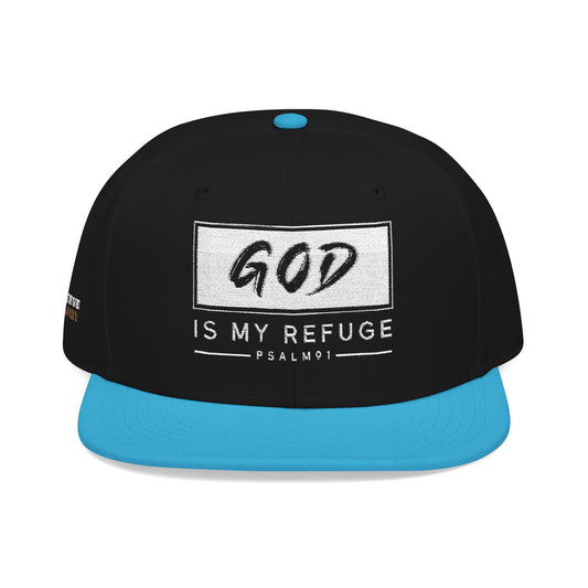 "God Is My Refuge" Snapback Cap