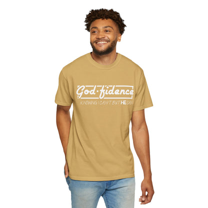 God-fidence Unisex T-Shirt, Motivational Apparel, Faith-Based Gift, Casual Wear, Everyday Inspiration, Perfect for Holidays