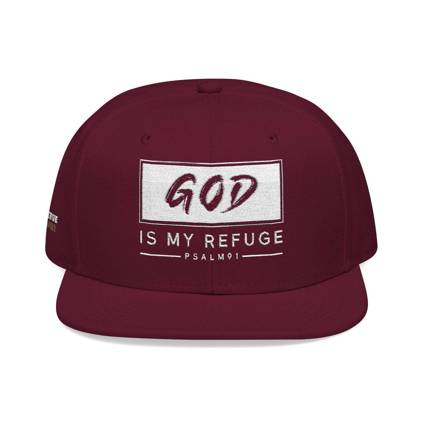 "God Is My Refuge" Snapback Cap