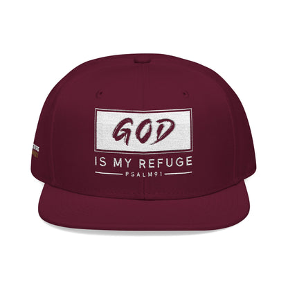 "God Is My Refuge" Snapback Cap