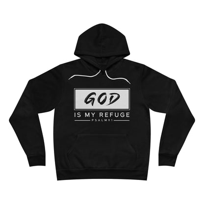 "God is my Refuge" Sponge Fleece Pullover Hoodie