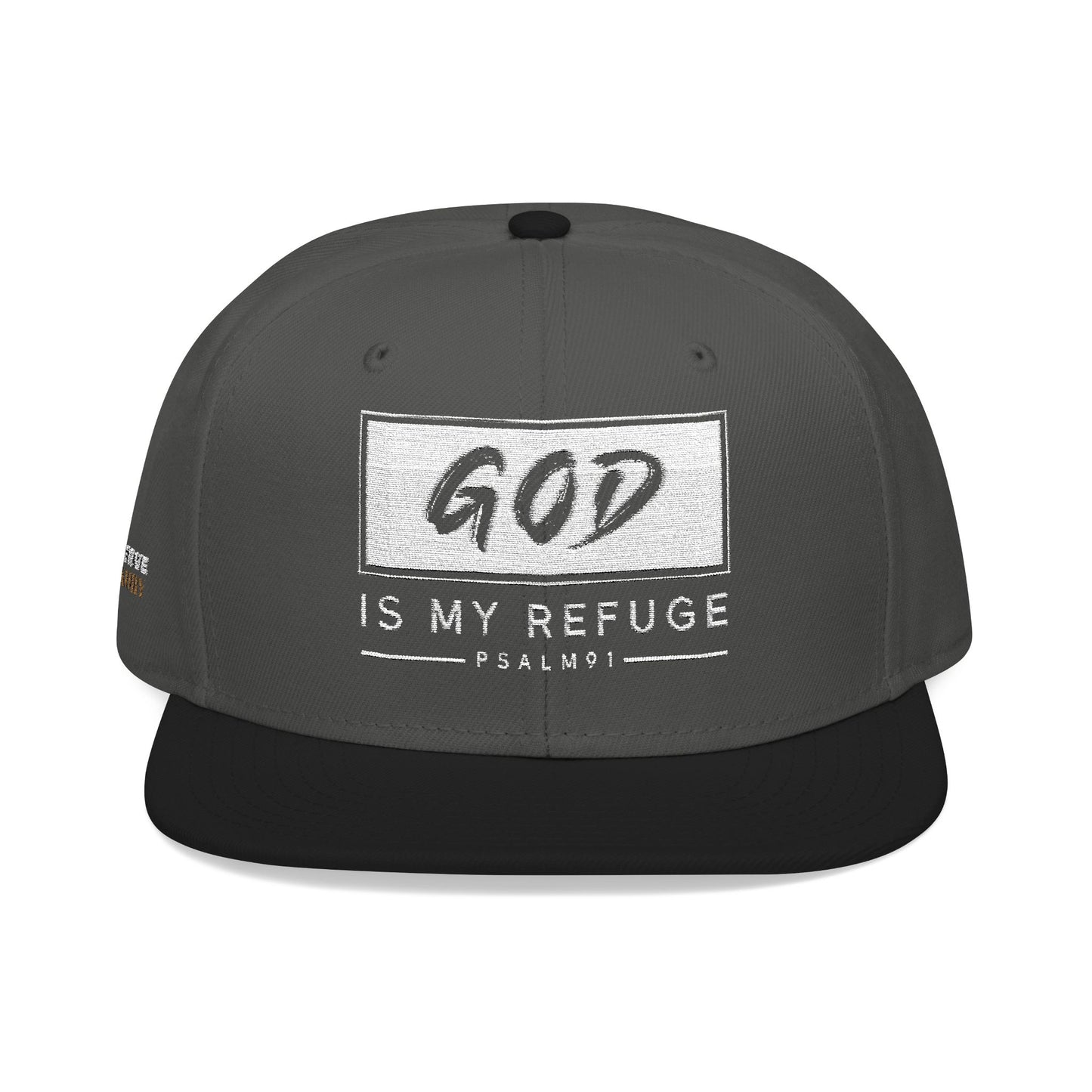 "God Is My Refuge" Snapback Cap
