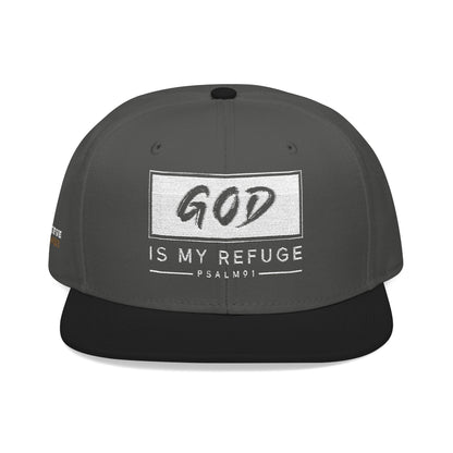 "God Is My Refuge" Snapback Cap