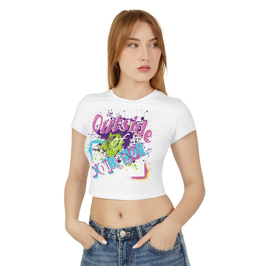 'Outside of Your Box' Women's Baby Tee