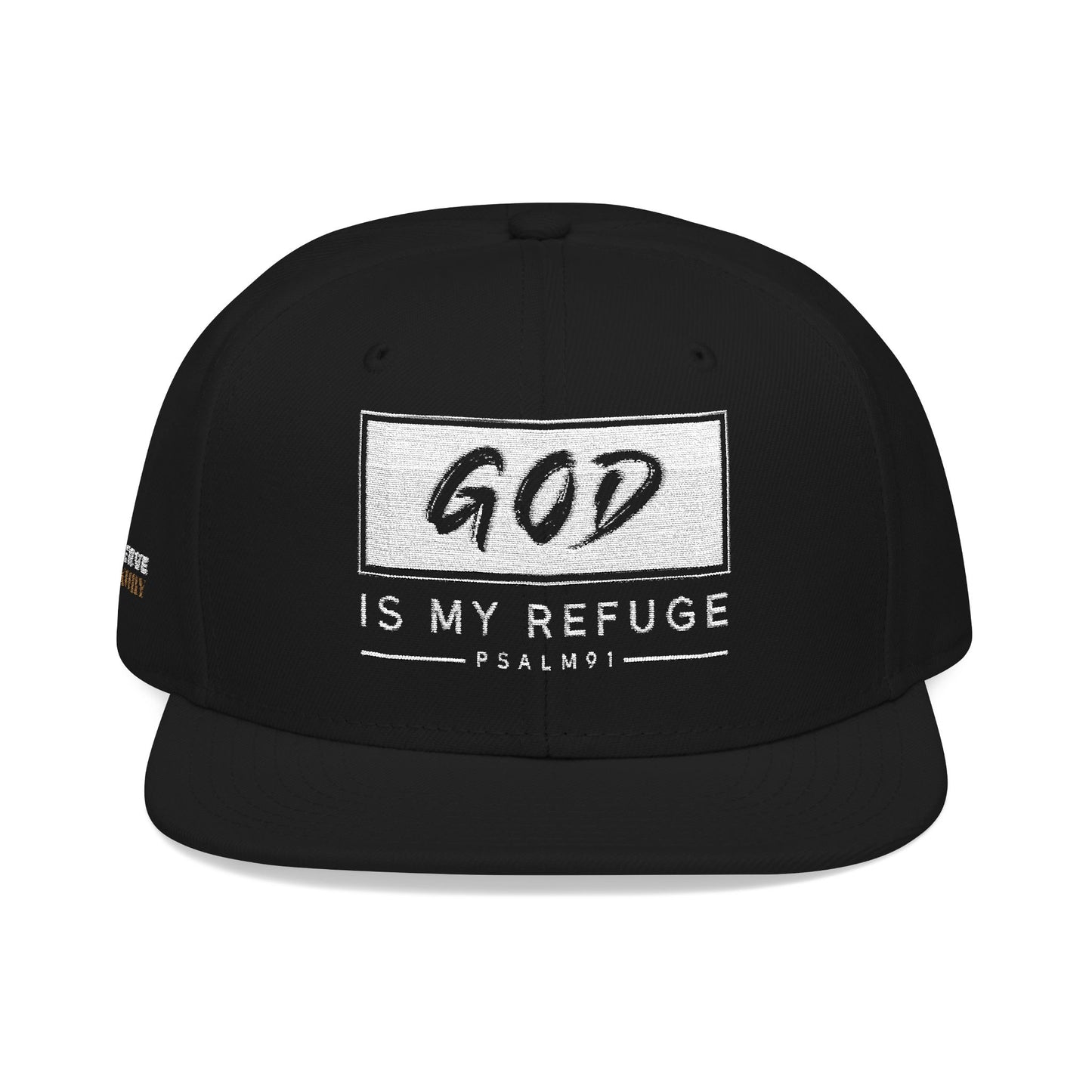 "God Is My Refuge" Snapback Cap