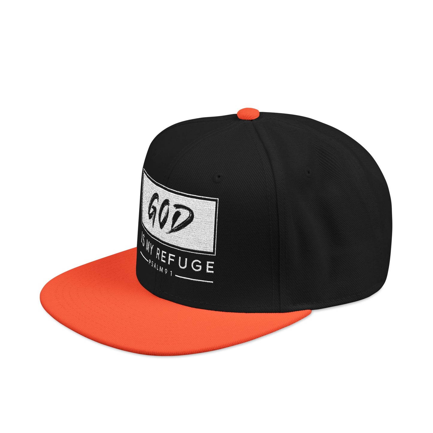 "God Is My Refuge" Snapback Cap