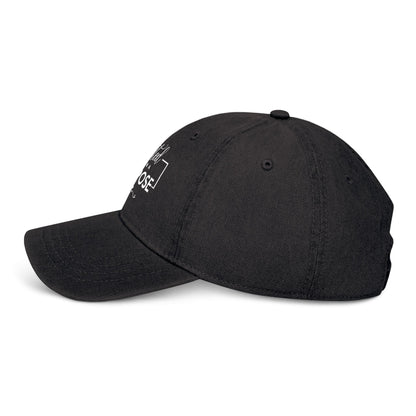"Created With a Purpose" Embroidered Denim Hat