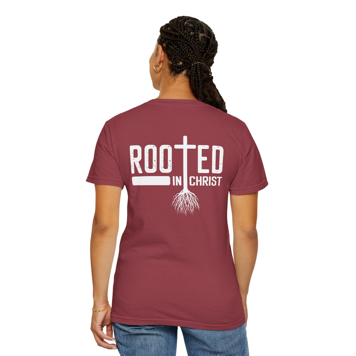 'God is My Refuge' Design - Inspirational Faith Tee