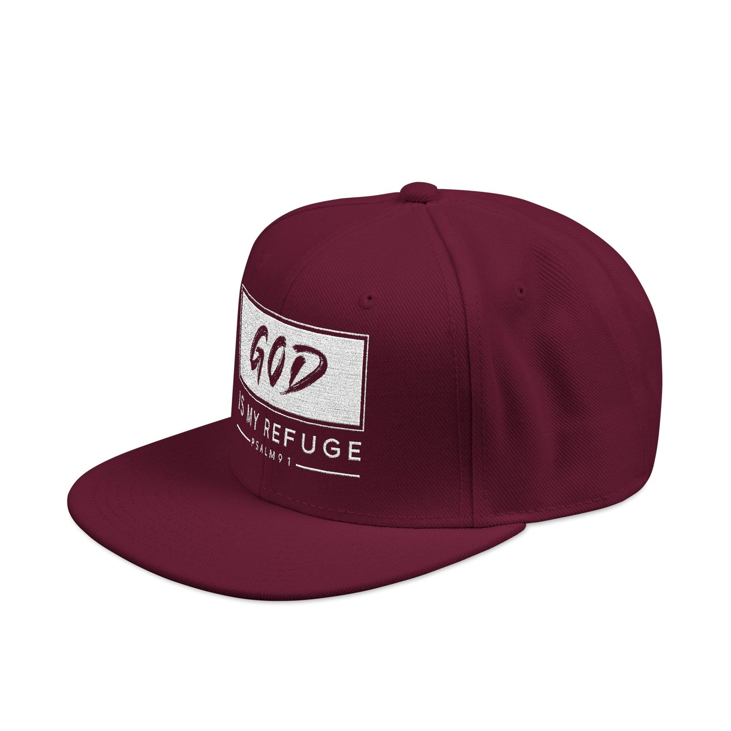"God Is My Refuge" Snapback Cap