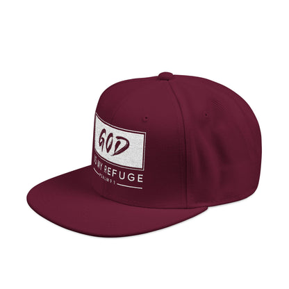 "God Is My Refuge" Snapback Cap