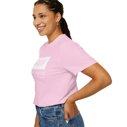 Unisex Garment-Dyed T-Shirt with Inspirational Psalm Design - Faith Tee, Christian Apparel, Gift for Believers, Casual Outfit, Comfort Wear
