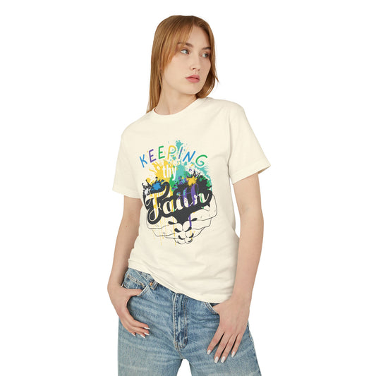 'Keeping the Faith' Inspirational Unisex Shirt
