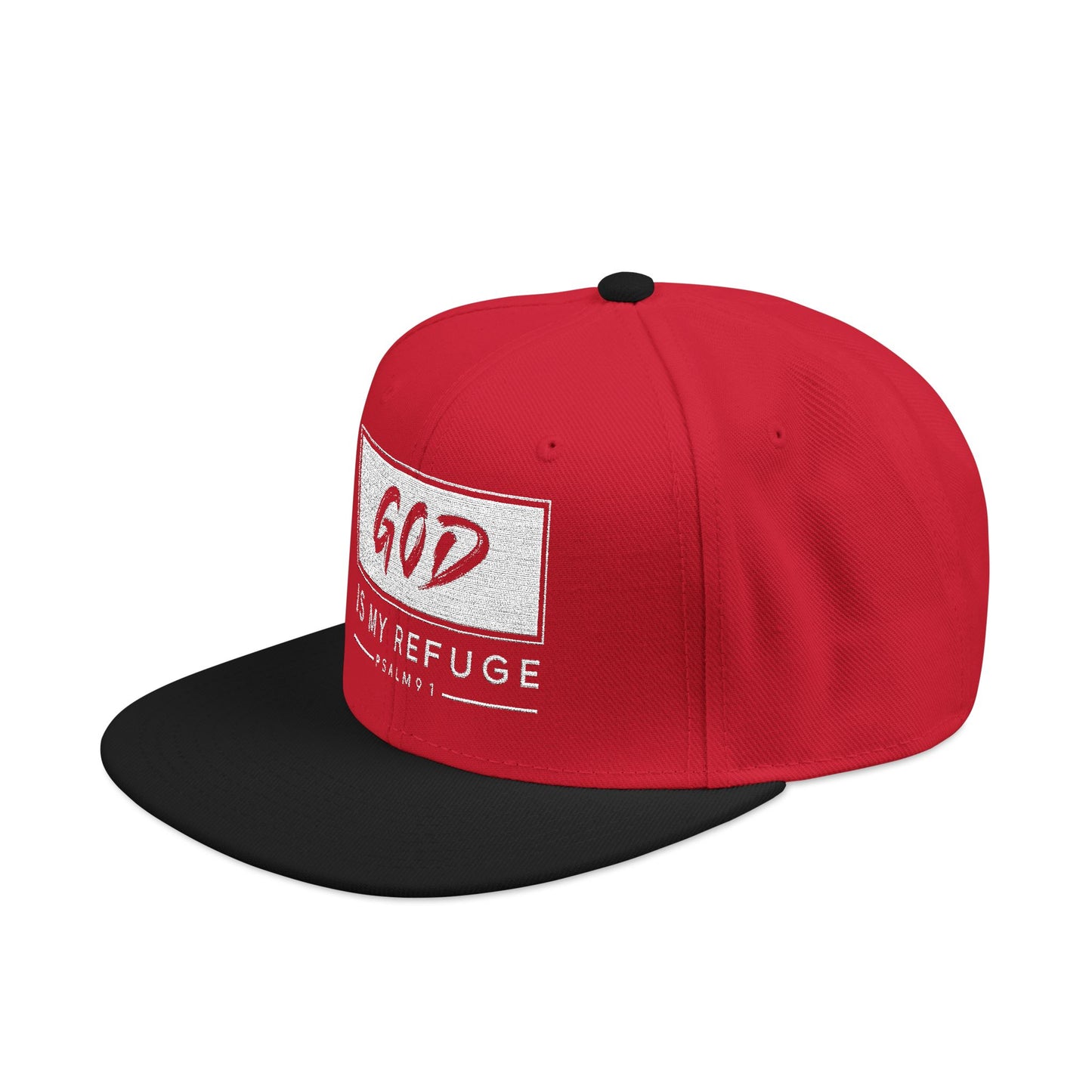 "God Is My Refuge" Snapback Cap