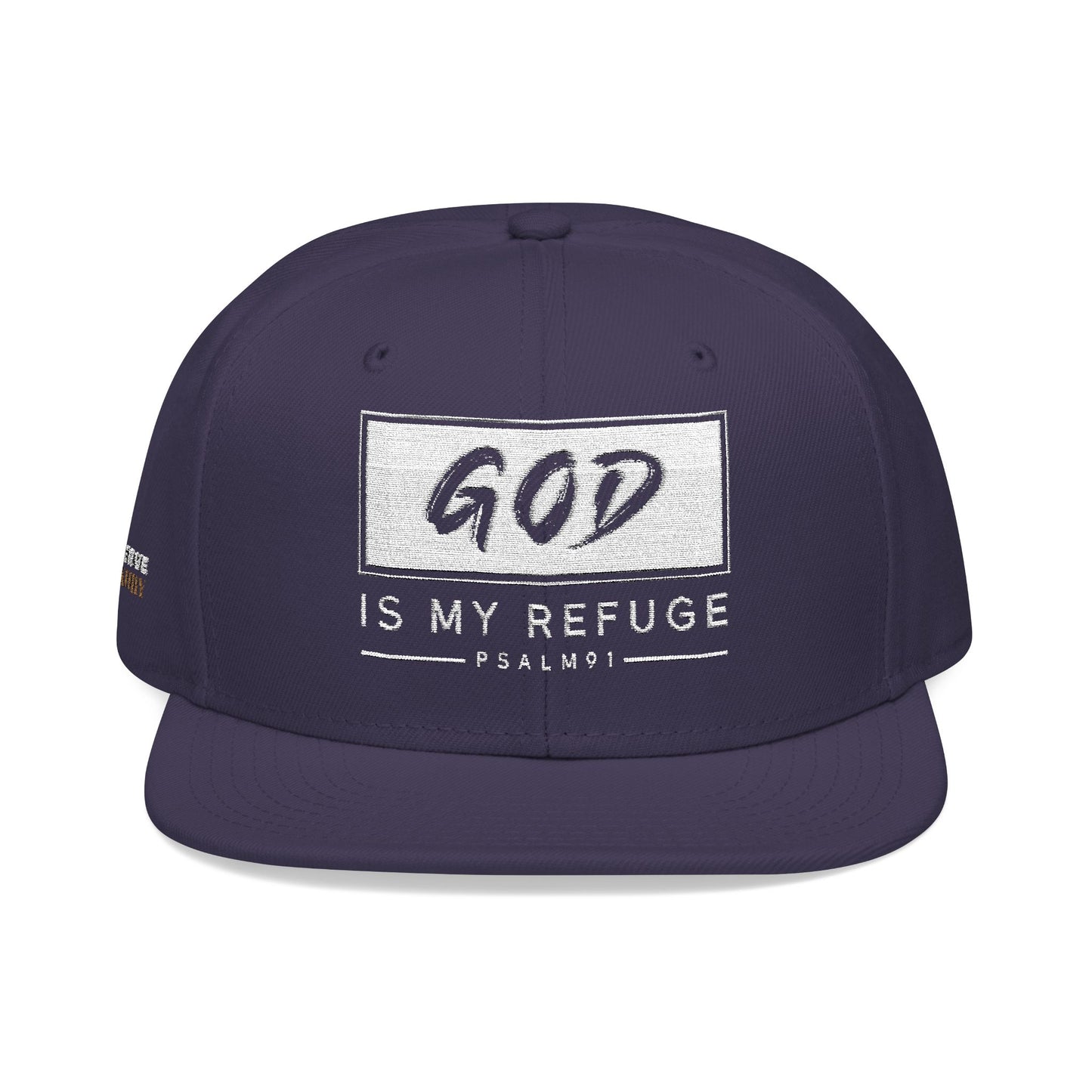 "God Is My Refuge" Snapback Cap