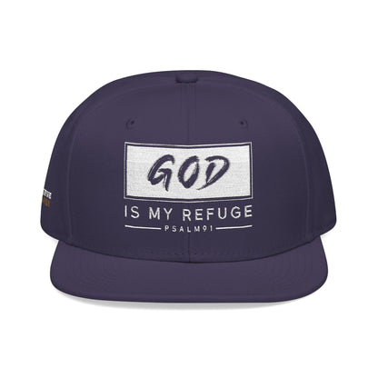 "God Is My Refuge" Snapback Cap
