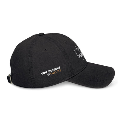 "Created With a Purpose" Embroidered Denim Hat