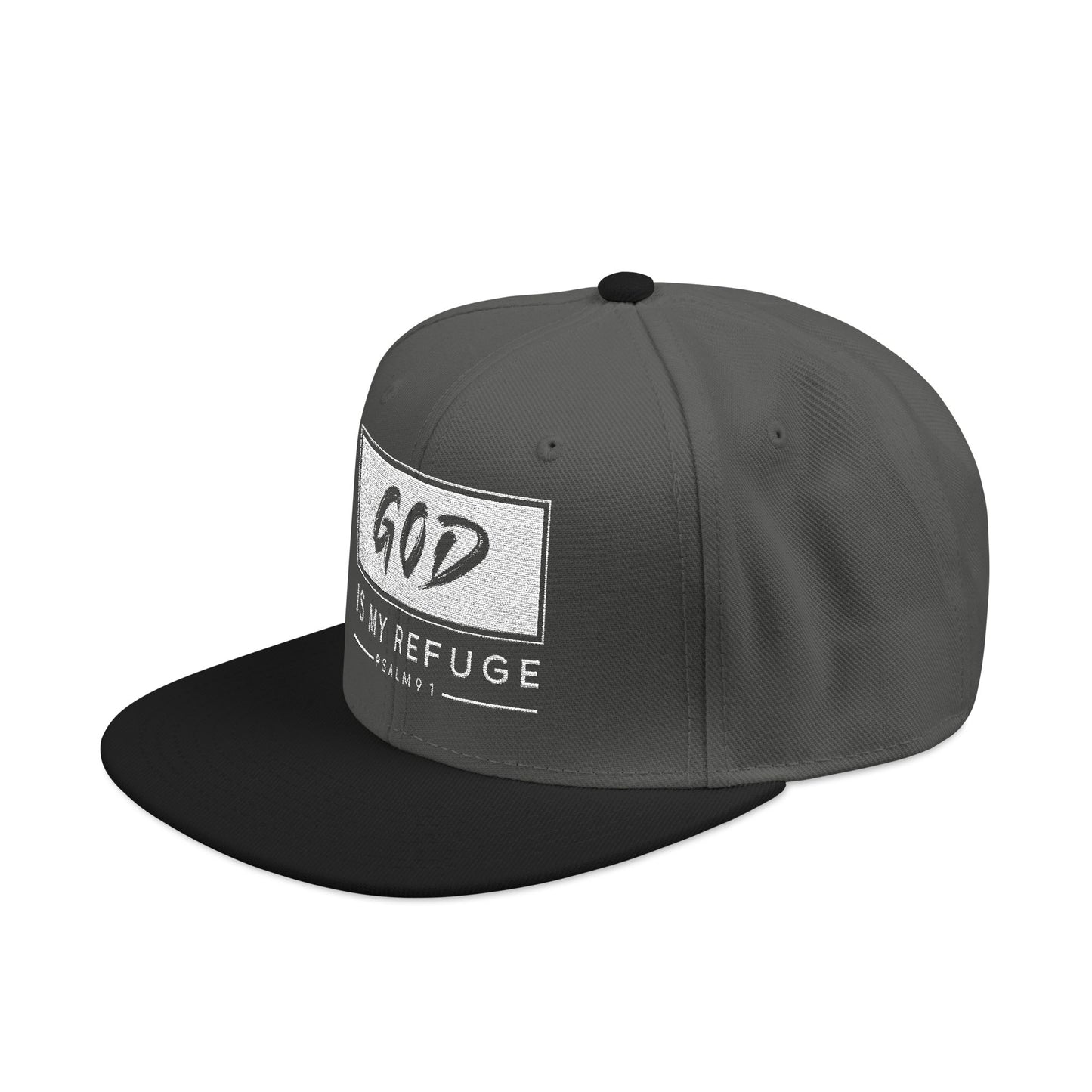 "God Is My Refuge" Snapback Cap