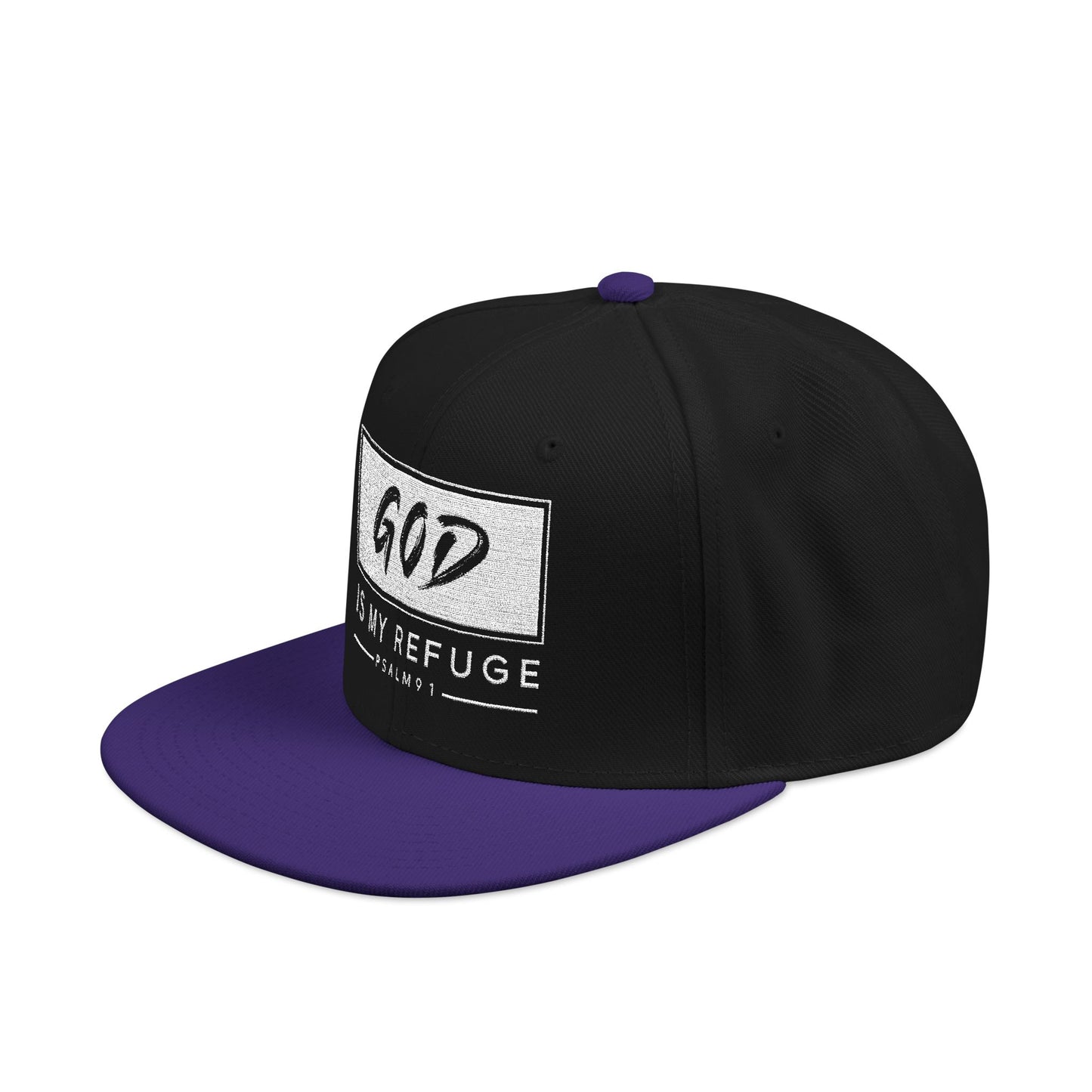 "God Is My Refuge" Snapback Cap