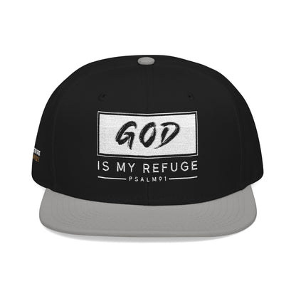 "God Is My Refuge" Snapback Cap
