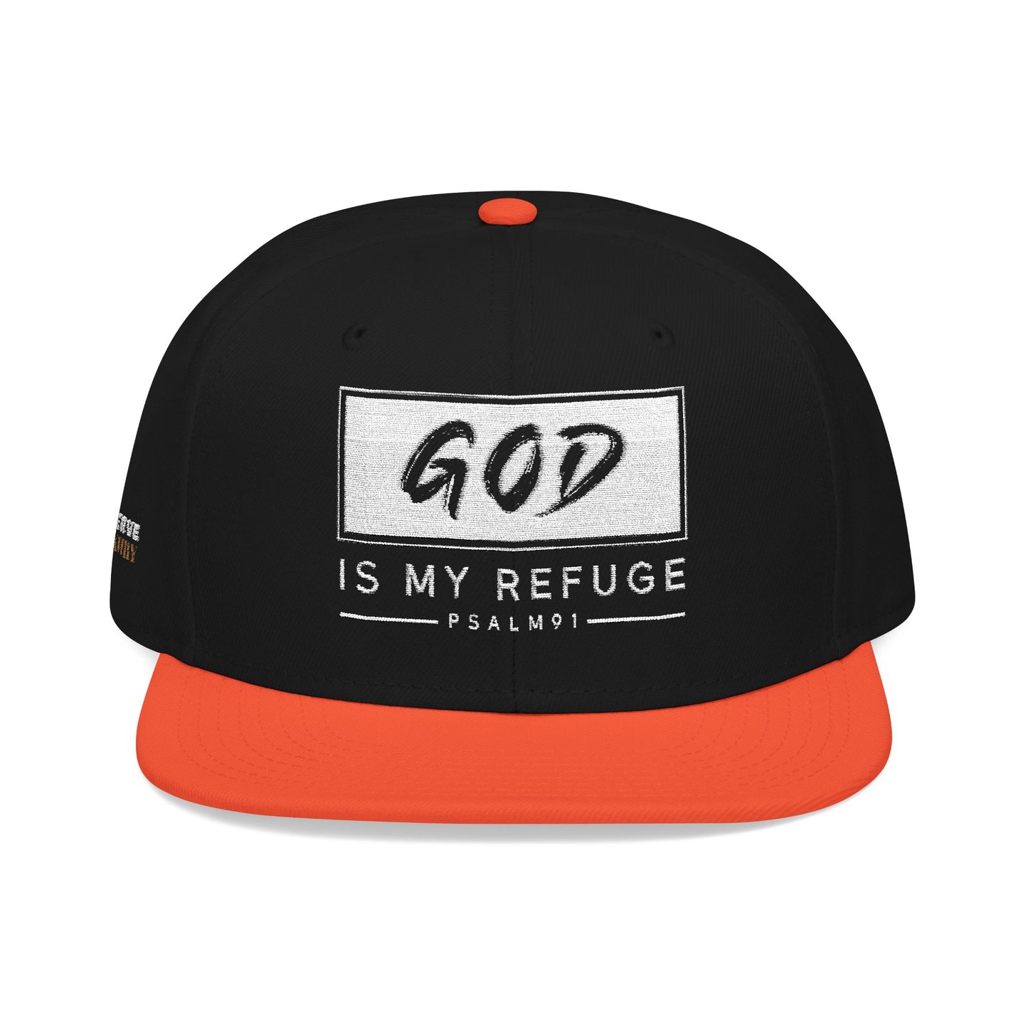 "God Is My Refuge" Snapback Cap