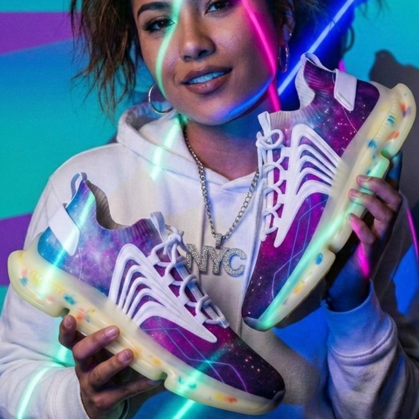 GG Lunar One Women's Mesh Sneakers